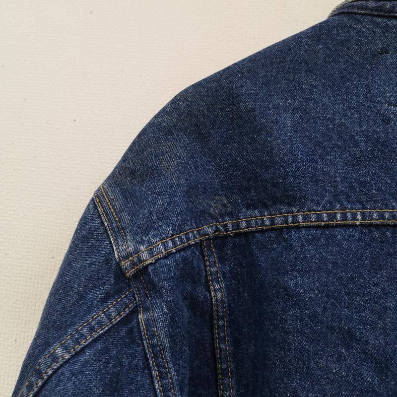 カルバン・クライン Calvin Klein ジャケット、上着 ジャケット、ブレザー 90s 刻印 メタルボタン Gジャン トラッカー デニム ジャケット インディゴ / インディゴ / Indigo メンズ USED 古着 中古 50166568