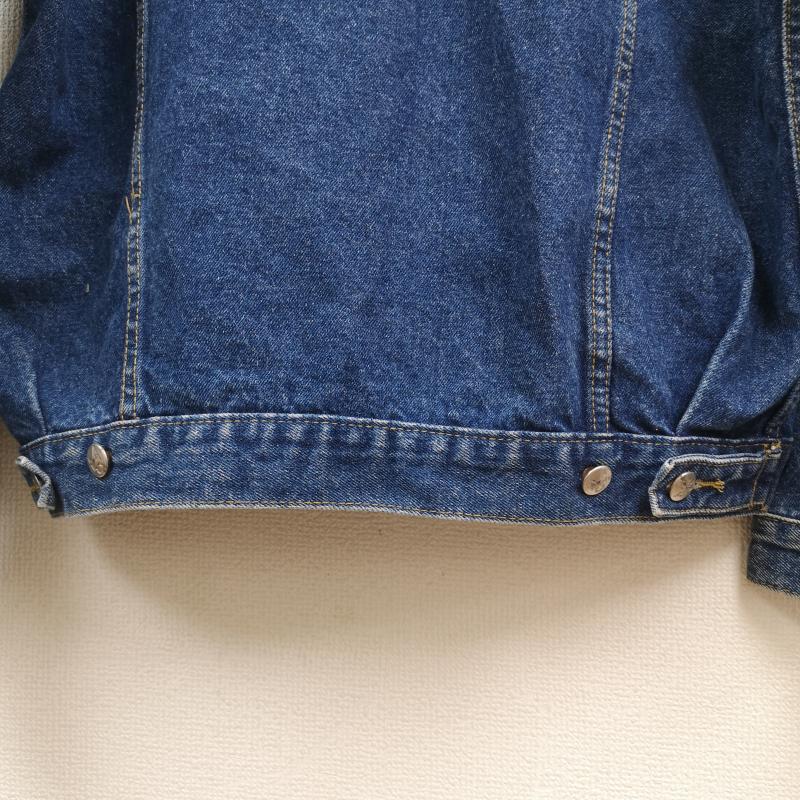 カルバン・クライン Calvin Klein ジャケット、上着 ジャケット、ブレザー 90s 刻印 メタルボタン Gジャン トラッカー デニム ジャケット インディゴ / インディゴ / Indigo メンズ USED 古着 中古 50166568