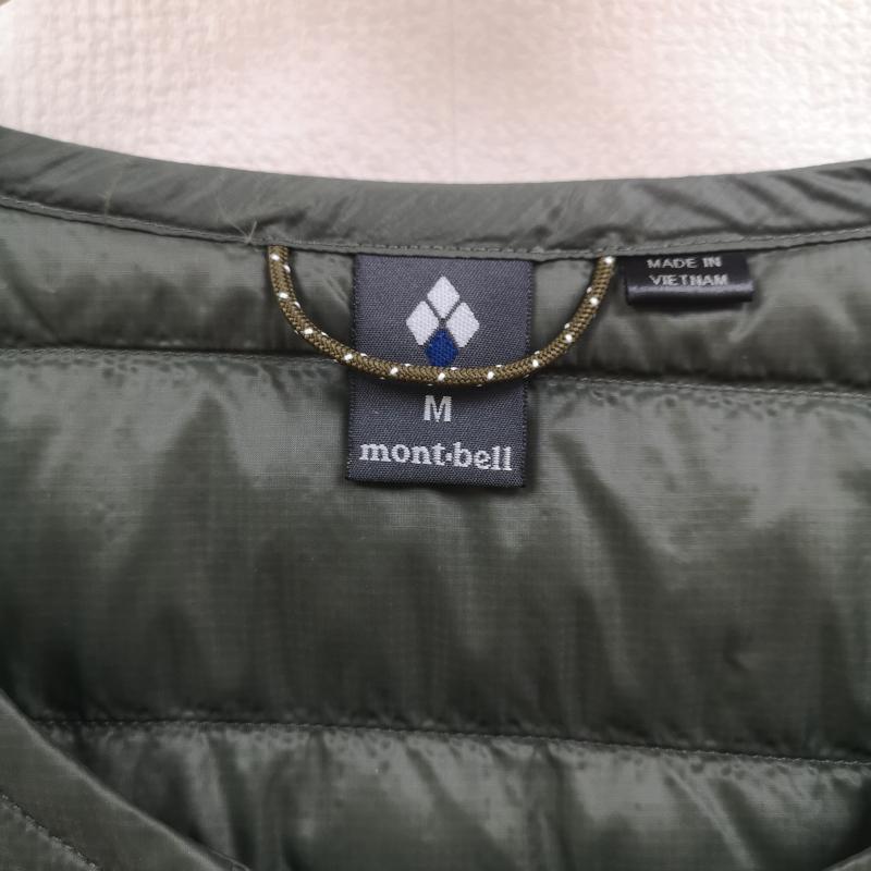 モンベル mont-bell ジャケット、上着 ダウンジャケット スナップボタン 800 フィルパワー EX スペリオ ダウン ラウンド ネック ジャケット 1101503 M カーキ / カーキ / khaki メンズ USED 古着 中古 50166573