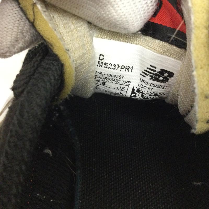 ニューバランス New Balance スニーカー スニーカー newbalance MS237PR1 25.5cm 黒 / ブラック / black X 橙 / オレンジ / orange メンズ USED 古着 中古 50166574