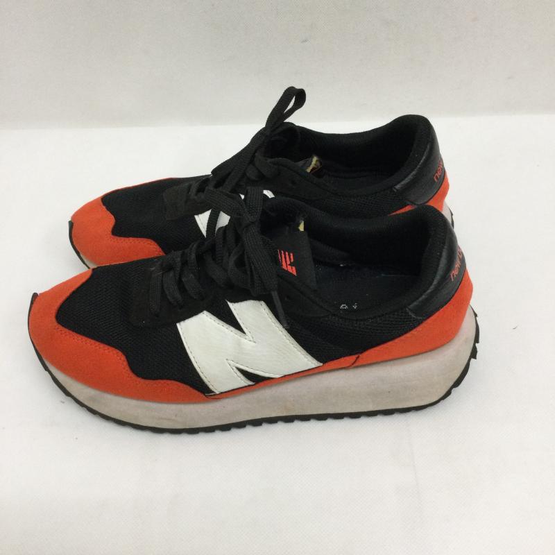 ニューバランス New Balance スニーカー スニーカー newbalance MS237PR1 25.5cm 黒 / ブラック / black X 橙 / オレンジ / orange メンズ USED 古着 中古 50166574