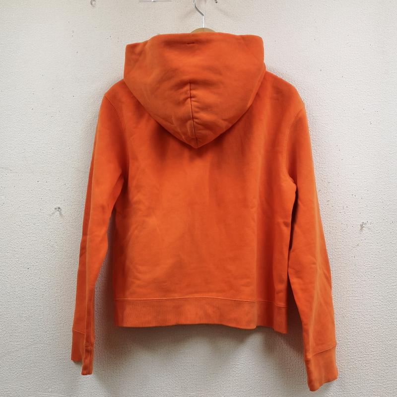 ポロ ジーンズ Polo Jeans Co. パーカー 長袖 y2k 星 スター カンガルー ポケット 裏起毛 ジップ アップ スウェット パーカー L 橙 / オレンジ / orange メンズ USED 古着 中古 50166580