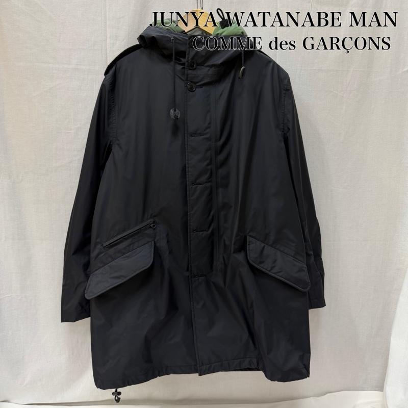 ジュンヤワタナベコムデギャルソンマン JUNYA WATANABE COMME des GARCONS MAN ジャケット、上着 ジャンパー、ブルゾン WT-J409 2017aw ミリタリーナイロンジャケット black XS GTX ゴアテックス XS 無地 黒 / ブラック / black メンズ USED 古着 中古 50166584