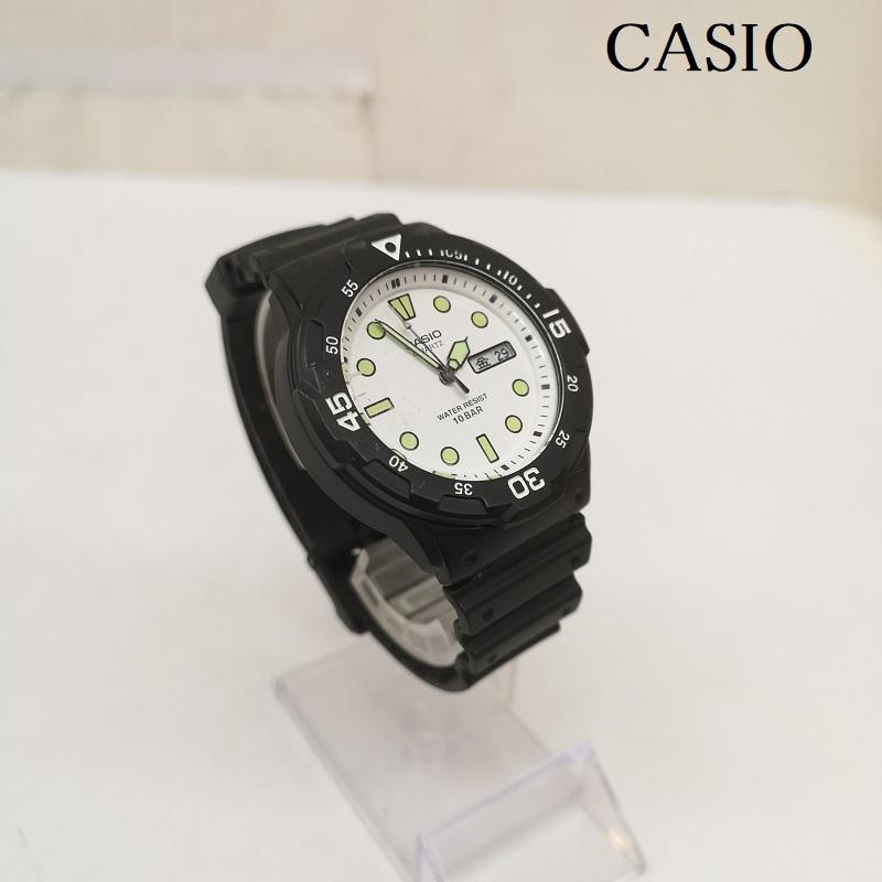 カシオ CASIO 腕時計 アナログ（クォーツ式） STANDARD MENS MRW-200H アナログ 腕時計 - 黒 / ブラック / black メンズ USED 古着 中古 50166590