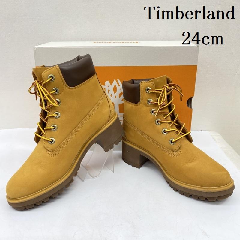 ティンバーランド Timberland ブーツ 一般 B1A25BS231 キンズリー ミッド ウォータープルーフ ブーツ 24.0cm レディース USED 古着 中古 50166593
