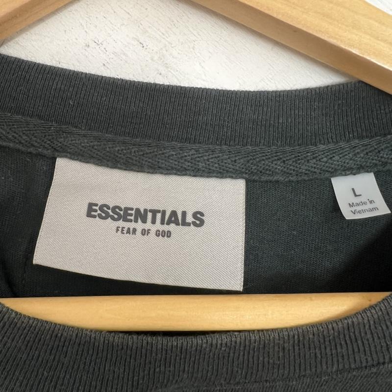 エフオージーエッセンシャルズ FOG ESSENTIALS Tシャツ 半袖 バックロゴ Tシャツ フィアオブゴッド L 黒 / ブラック / black メンズ USED 古着 中古 50166595