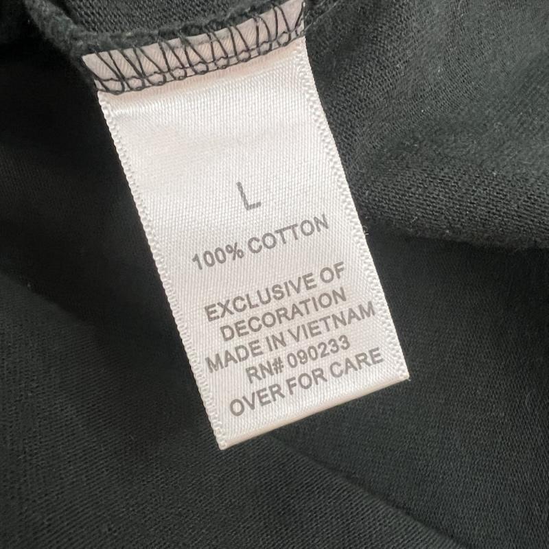 エフオージーエッセンシャルズ FOG ESSENTIALS Tシャツ 半袖 バックロゴ Tシャツ フィアオブゴッド L 黒 / ブラック / black メンズ USED 古着 中古 50166595