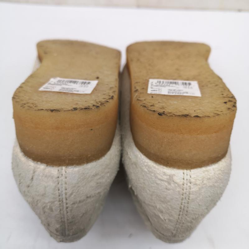 クラークス Clarks ブーツ 一般 Wallabee Champagne Int ワラビー シャンパン インタレスト UK：8 白 / ホワイト / white メンズ USED 古着 中古 50166596