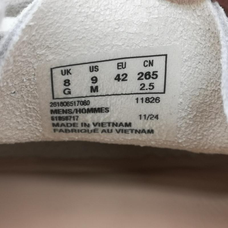 クラークス Clarks ブーツ 一般 Wallabee Champagne Int ワラビー シャンパン インタレスト UK：8 白 / ホワイト / white メンズ USED 古着 中古 50166596