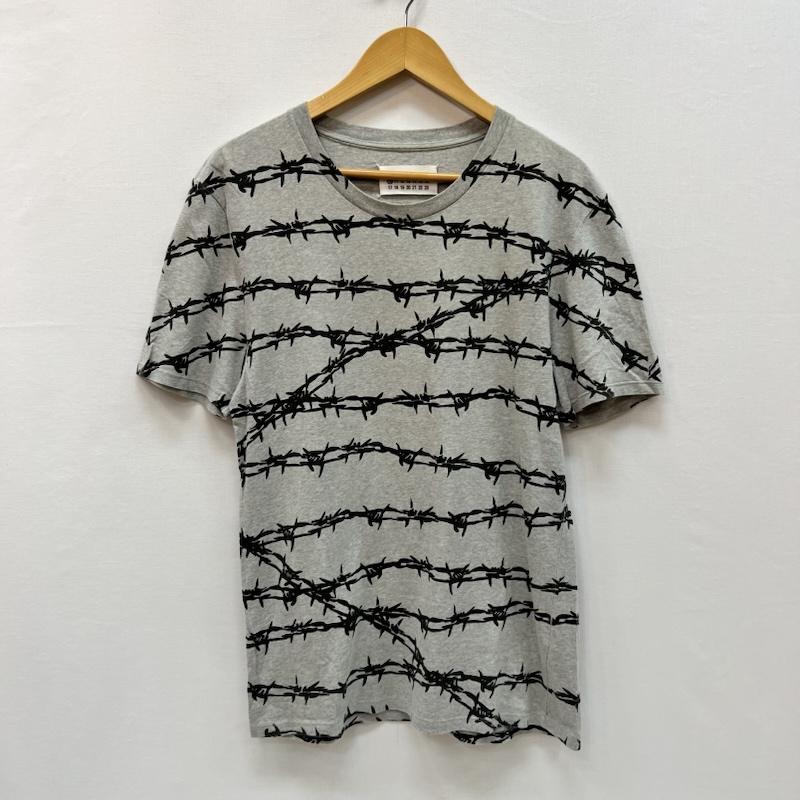 メゾン マルジェラ Maison Margiela Tシャツ 半袖 08AW ここのえ 本人期 有刺鉄線 Tシャツ 46 灰 / グレー / gray メンズ USED 古着 中古 50166597