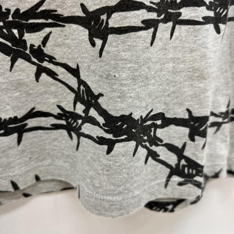 メゾン マルジェラ Maison Margiela Tシャツ 半袖 08AW ここのえ 本人期 有刺鉄線 Tシャツ 46 灰 / グレー / gray メンズ USED 古着 中古 50166597
