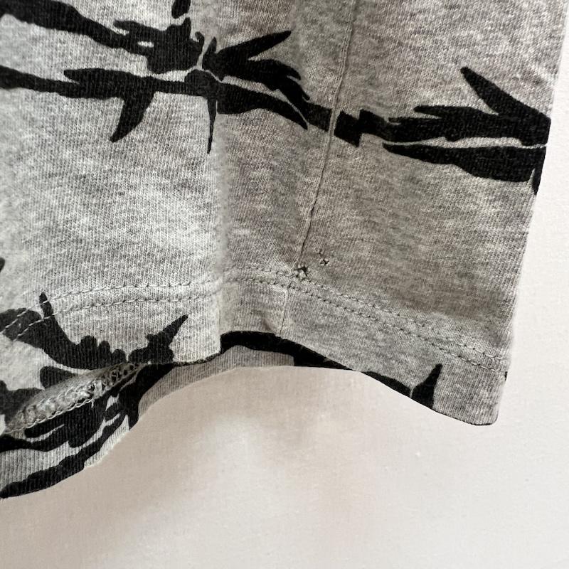 メゾン マルジェラ Maison Margiela Tシャツ 半袖 08AW ここのえ 本人期 有刺鉄線 Tシャツ 46 灰 / グレー / gray メンズ USED 古着 中古 50166597