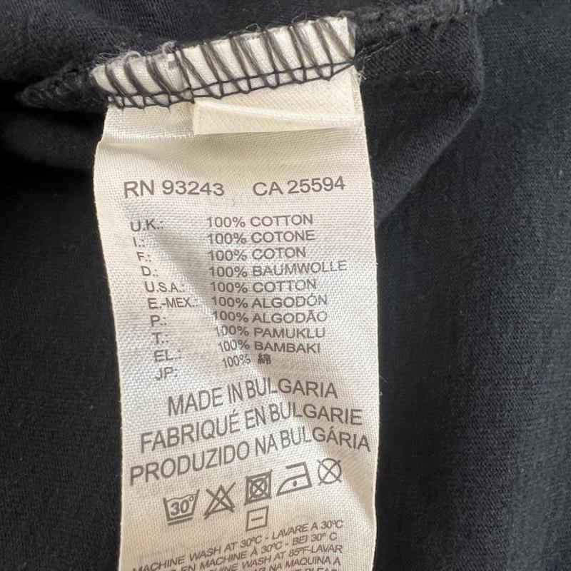 ディーゼル DIESEL Tシャツ 半袖 ボーン ロゴ Tシャツ y2k archive L 黒 / ブラック / black メンズ USED 古着 中古 50166598