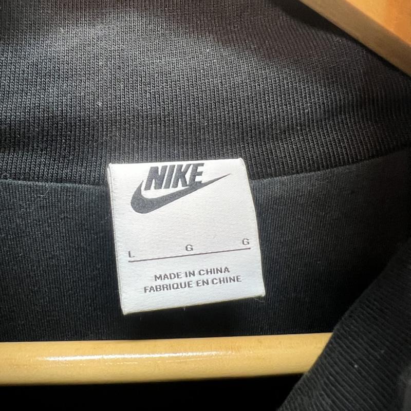 ナイキ NIKE ジャケット、上着 ジャンパー、ブルゾン ロゴ スタンドカラー フルジップジャケット DV3314-010 L 黒 / ブラック / black メンズ USED 古着 中古 50166600