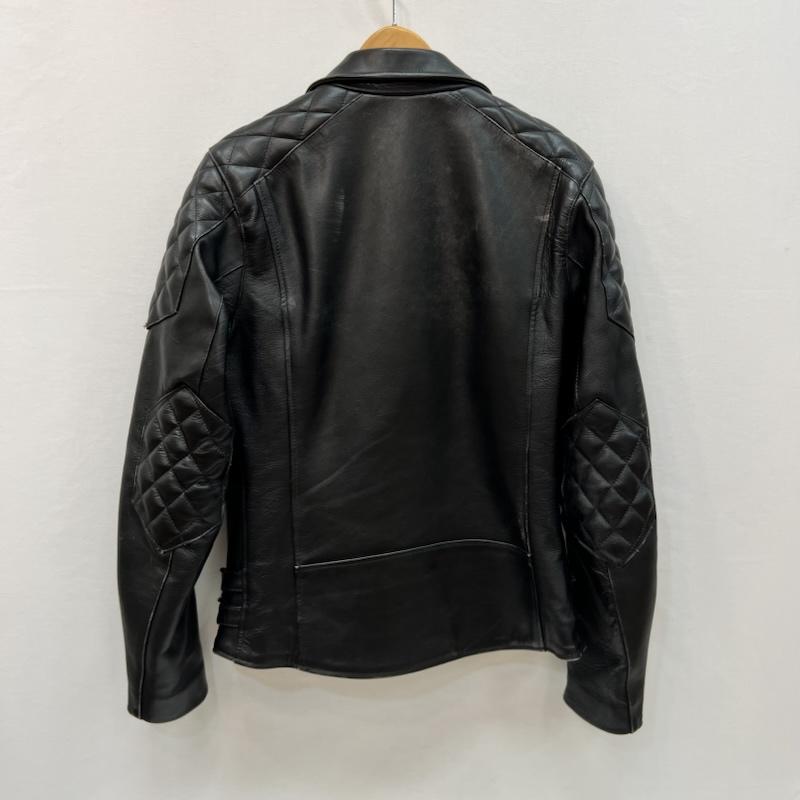 クライミー CRIMIE ジャケット、上着 ライダース レザー ダブル ライダースジャケット M 黒 / ブラック / black メンズ USED 古着 中古 50166601