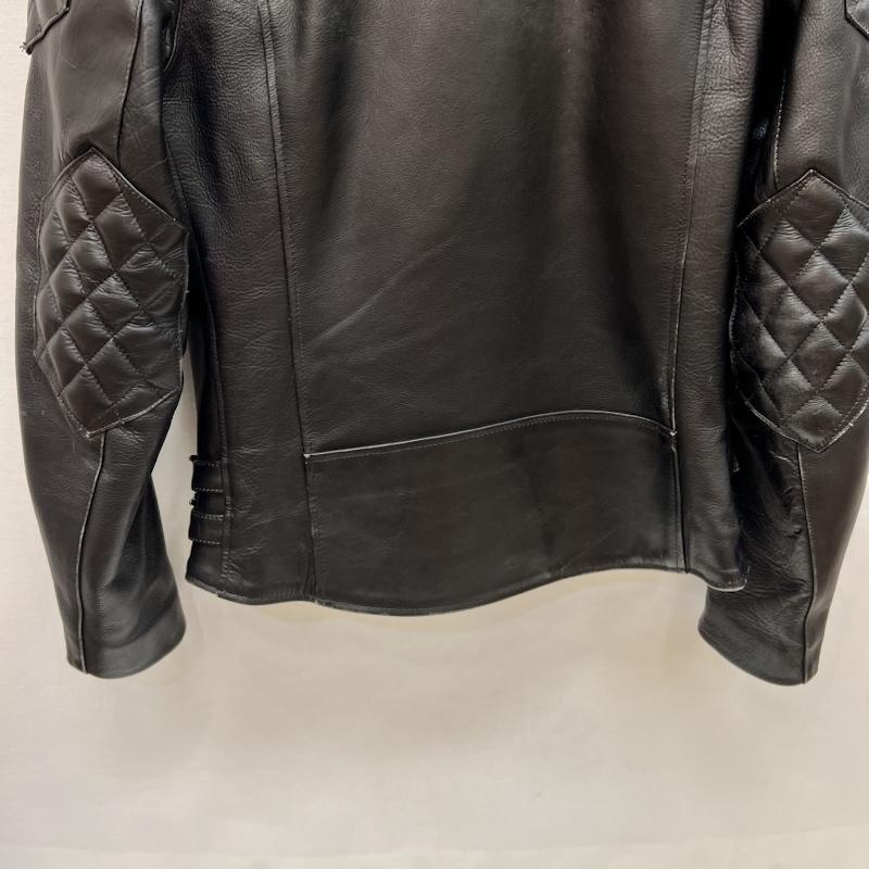 クライミー CRIMIE ジャケット、上着 ライダース レザー ダブル ライダースジャケット M 黒 / ブラック / black メンズ USED 古着 中古 50166601