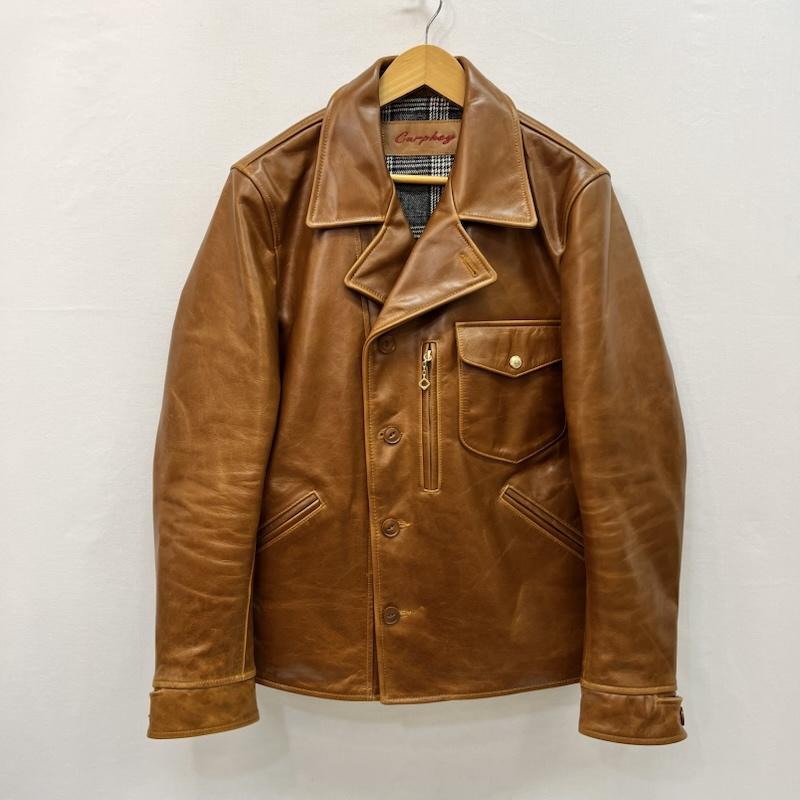 古着 USED ジャケット、上着 レザージャケット カウハイド 50s復刻モデル ドライビングコート レザー カーコート XXL 茶 / ブラウン / brown メンズ USED 古着 中古 50166603