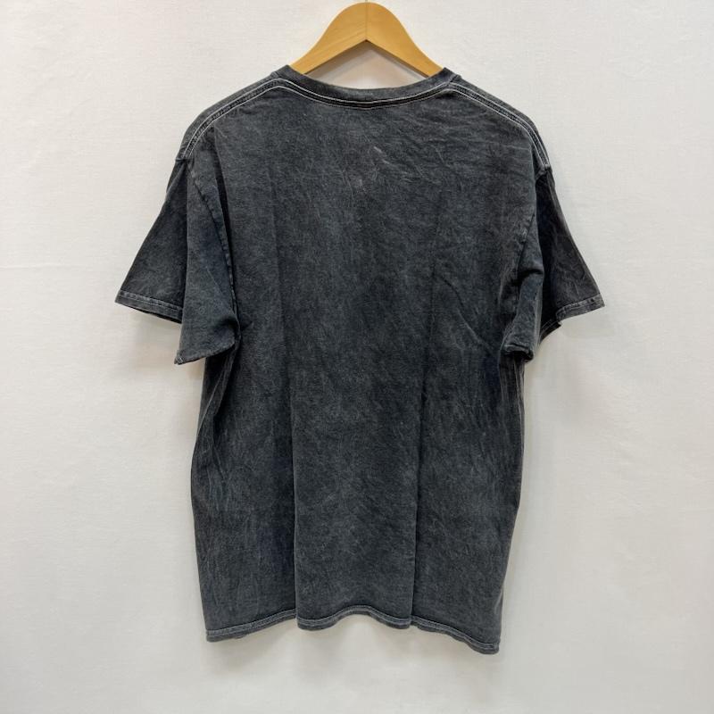 ディズニー Disney Tシャツ 半袖 ミッキー フレンズ ヴィンテージ加工 Tシャツ L 黒 / ブラック / black メンズ USED 古着 中古 50166606