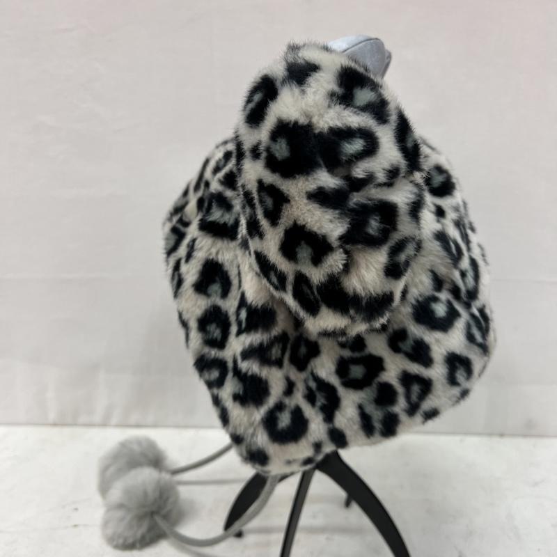 ディズニー Disney 帽子 キャップ 東京ディズニーリゾート ミニー ヒョウ柄 ファンキャップ 58cm - ヒョウ柄・レオパード柄 灰 / グレー / gray レディース USED 古着 中古 50166614