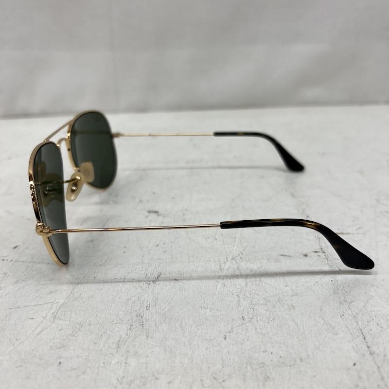 レイバン Ray-Ban めがね・サングラス サングラス RB3025 181 AVIATOR HAVANA COLLECTION アビエーター - 金 / ゴールド / gold color X 緑 / グリーン / green メンズ USED 古着 中古 50166618