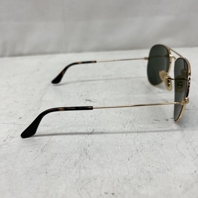 レイバン Ray-Ban めがね・サングラス サングラス RB3025 181 AVIATOR HAVANA COLLECTION アビエーター - 金 / ゴールド / gold color X 緑 / グリーン / green メンズ USED 古着 中古 50166618