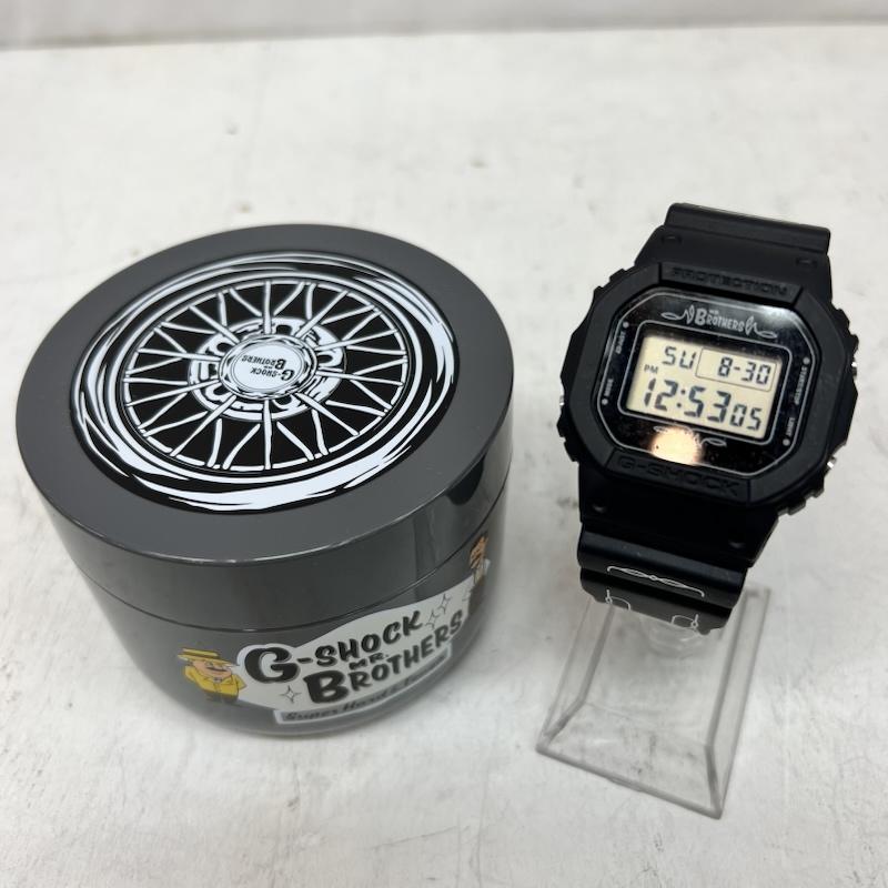 ジーショック G-SHOCK 腕時計 デジタル Mr.BROTHERS 10周年記念 DW-5600X ミスターブラザーズ - 黒 / ブラック / black メンズ USED 古着 中古 50166619