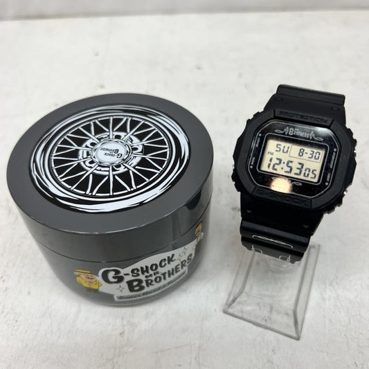 ジーショック G-SHOCK 腕時計 デジタル Mr.BROTHERS 10周年記念 DW-5600X ミスターブラザーズ - 黒 / ブラック / black メンズ USED 古着 中古 50166619