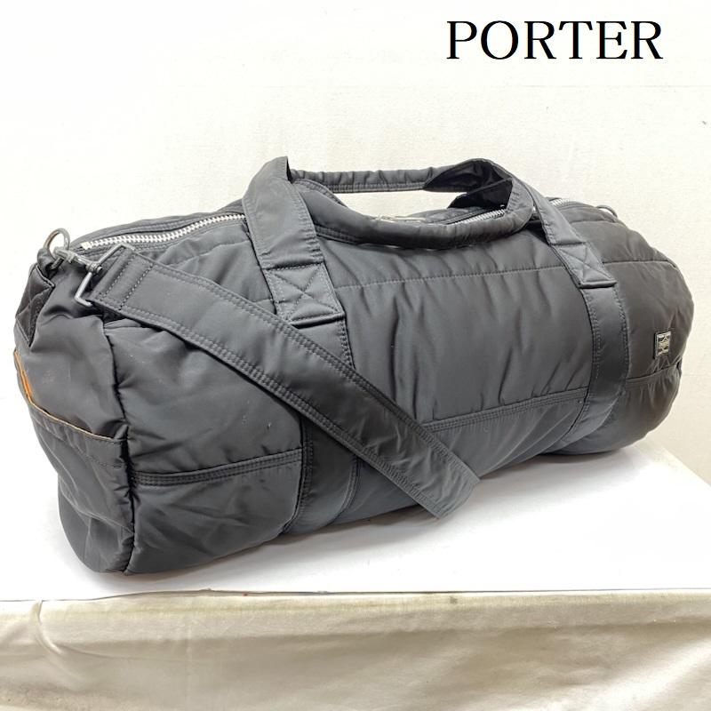 ポーター PORTER ボストンバッグ ボストンバッグ TANKER タンカー ボストンバッグ 2way ナイロン 旅行 大容量 サイズL - 黒 / ブラック / black メンズ USED 古着 中古 50166620