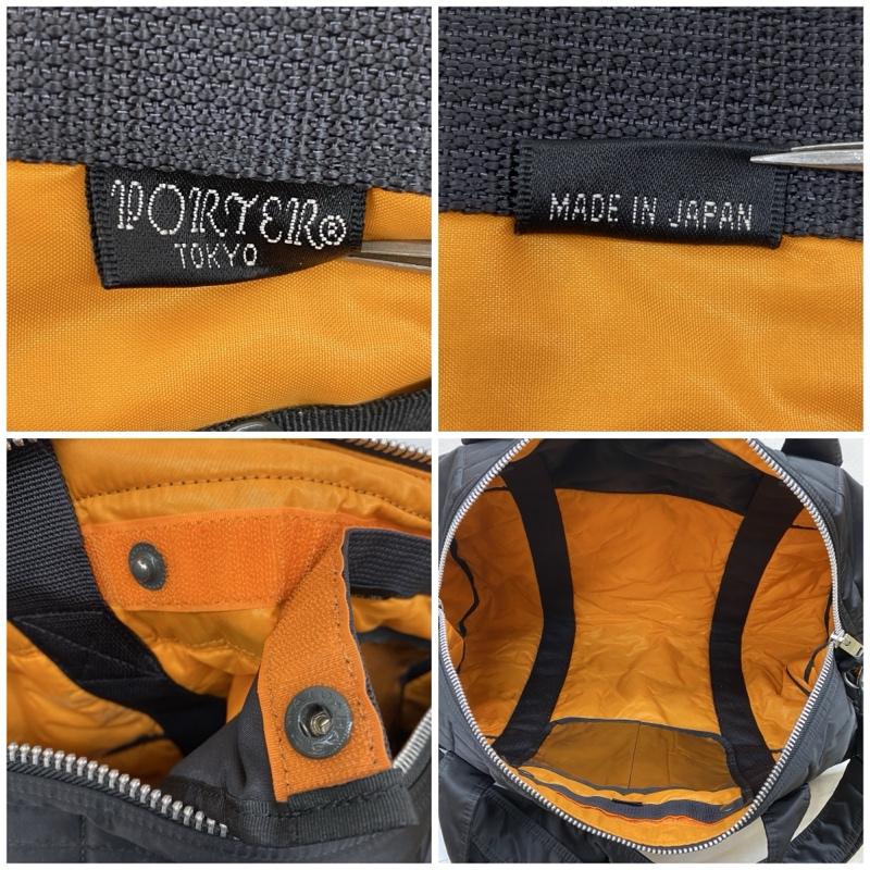 ポーター PORTER ボストンバッグ ボストンバッグ TANKER タンカー ボストンバッグ 2way ナイロン 旅行 大容量 サイズL - 黒 / ブラック / black メンズ USED 古着 中古 50166620