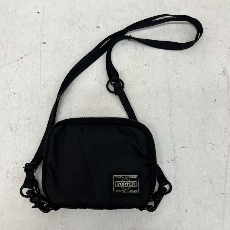 ポーター PORTER 財布 二つ折り LIBERTY WALLET リバティー ウォレット 835-16501 - 黒 / ブラック / black メンズ USED 古着 中古 50166621