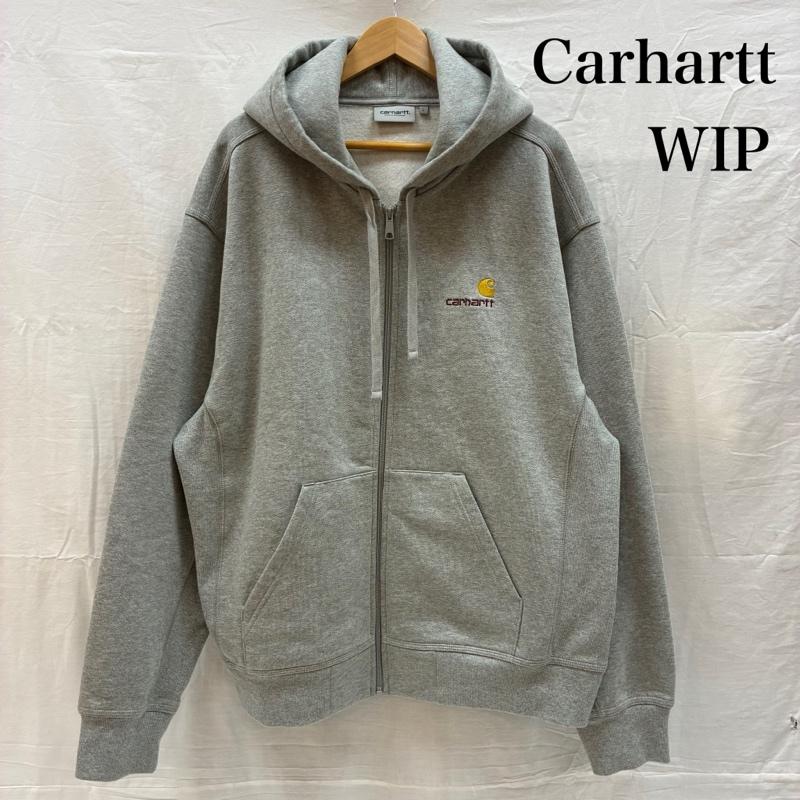 カーハート ダブリューアイピー Carhartt WIP パーカー 長袖 アメリカン スクリプト フーデッド ジャケット ジップアップ パーカー L メンズ USED 古着 中古 50166622