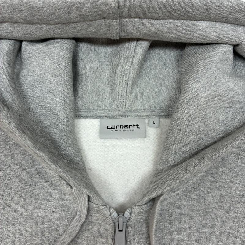 カーハート ダブリューアイピー Carhartt WIP パーカー 長袖 アメリカン スクリプト フーデッド ジャケット ジップアップ パーカー L メンズ USED 古着 中古 50166622