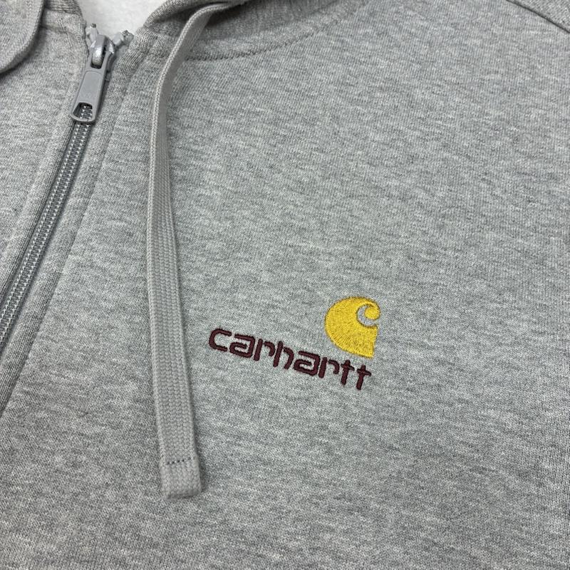 カーハート ダブリューアイピー Carhartt WIP パーカー 長袖 アメリカン スクリプト フーデッド ジャケット ジップアップ パーカー L メンズ USED 古着 中古 50166622