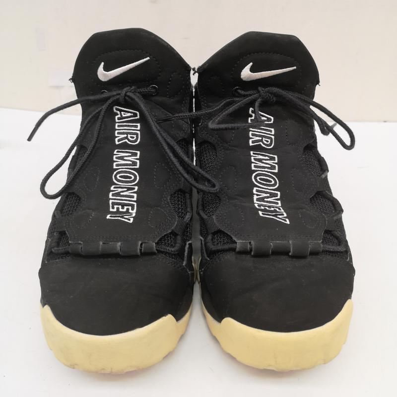 ナイキ NIKE スニーカー スニーカー AIR MORE MONEY エア モア マネー スニーカー AJ2998-001 25.5cm 白 / ホワイト / white X 黒 / ブラック / black メンズ USED 古着 中古 50166623