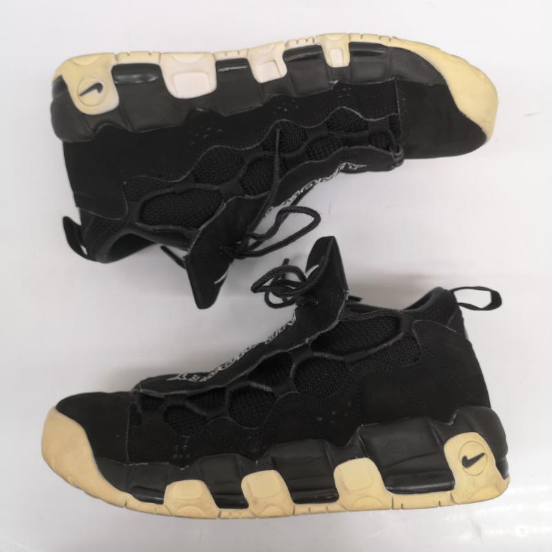 ナイキ NIKE スニーカー スニーカー AIR MORE MONEY エア モア マネー スニーカー AJ2998-001 25.5cm 白 / ホワイト / white X 黒 / ブラック / black メンズ USED 古着 中古 50166623