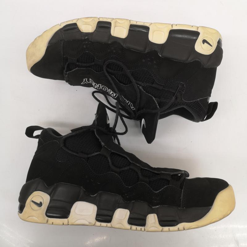 ナイキ NIKE スニーカー スニーカー AIR MORE MONEY エア モア マネー スニーカー AJ2998-001 25.5cm 白 / ホワイト / white X 黒 / ブラック / black メンズ USED 古着 中古 50166623