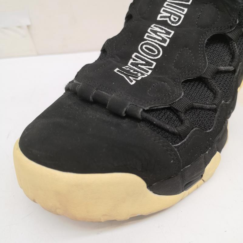 ナイキ NIKE スニーカー スニーカー AIR MORE MONEY エア モア マネー スニーカー AJ2998-001 25.5cm 白 / ホワイト / white X 黒 / ブラック / black メンズ USED 古着 中古 50166623