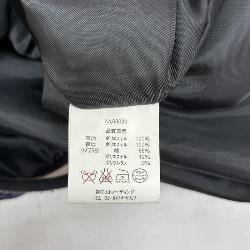 サブサエティ Subciety ジャケット、上着 ジャンパー、ブルゾン ポリエステル 刺繍 ロゴ スカジャン L メンズ USED 古着 中古 50166624