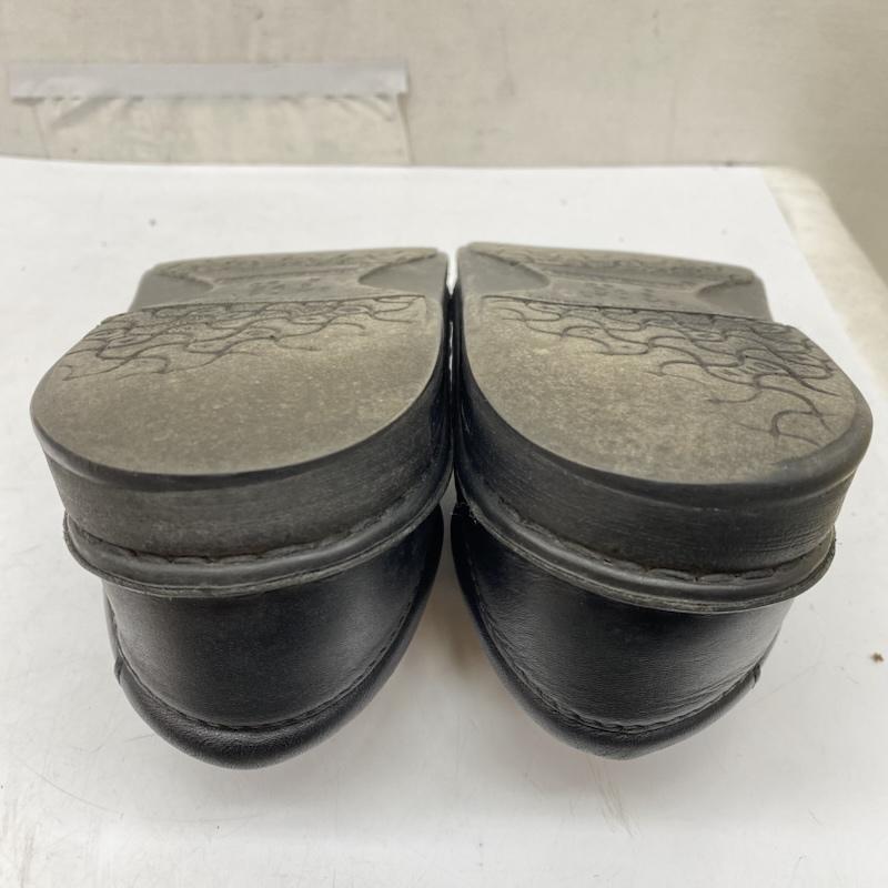 ビルケンシュトック BIRKENSTOCK 革靴 革靴 コンフォート レザー シューズ 38 24.5cm 黒 / ブラック / black レディース USED 古着 中古 50166626