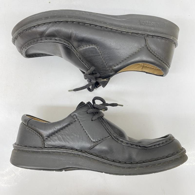 ビルケンシュトック BIRKENSTOCK 革靴 革靴 コンフォート レザー シューズ 38 24.5cm 黒 / ブラック / black レディース USED 古着 中古 50166626
