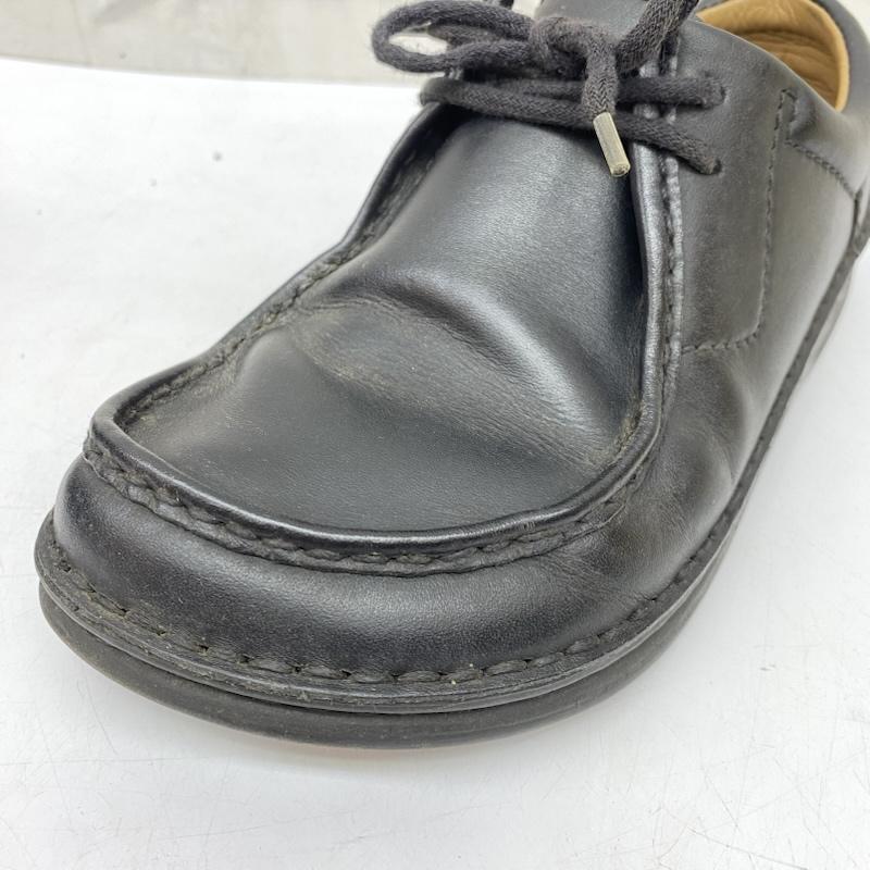 ビルケンシュトック BIRKENSTOCK 革靴 革靴 コンフォート レザー シューズ 38 24.5cm 黒 / ブラック / black レディース USED 古着 中古 50166626