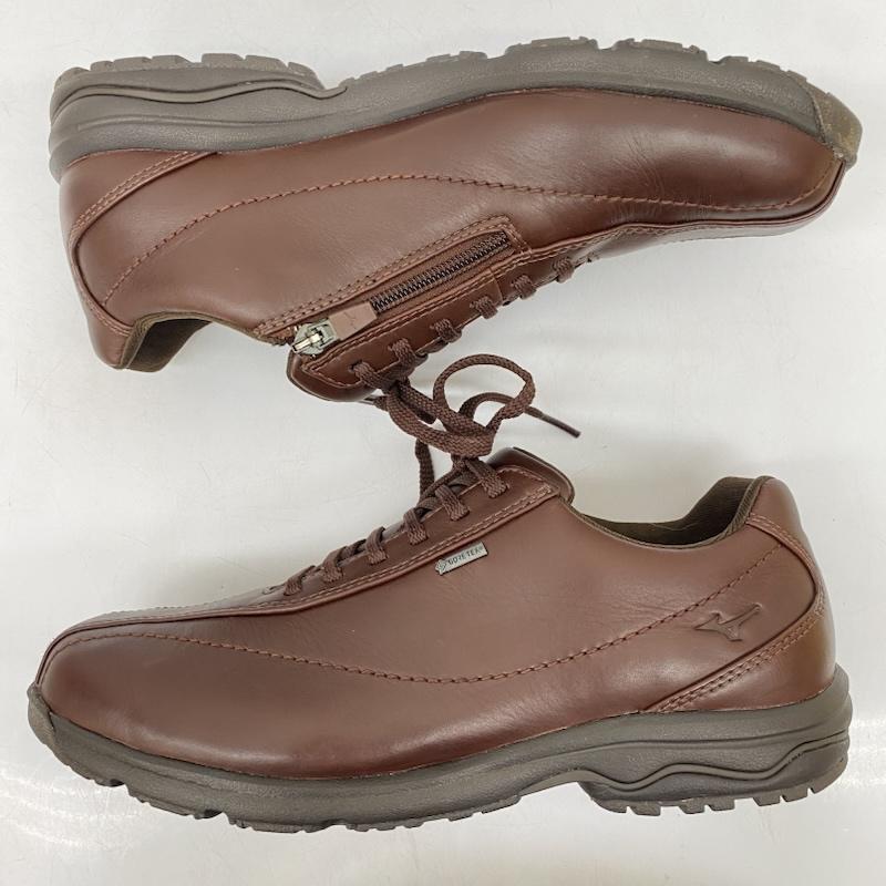 ミズノ MIZUNO スニーカー スニーカー GORE-TEX レザー スニーカー 26.0cm 茶 / ブラウン / brown メンズ USED 古着 中古 50166628
