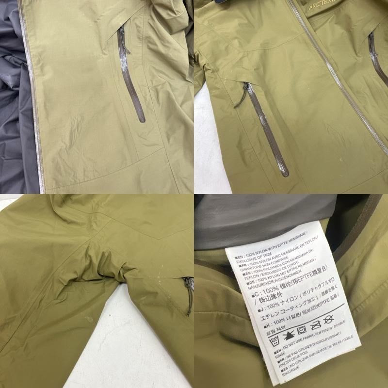 アークテリクス ARC TERYX ジャケット、上着 ジャンパー、ブルゾン BEAMS別注 BETA SL JACKET ベータジャケット 15462-76894 M カーキ / カーキ / khaki メンズ USED 古着 中古 50166629