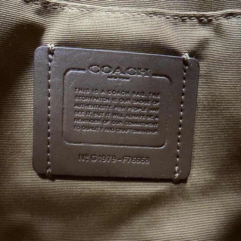 コーチ COACH ショルダーバッグ ショルダーバッグ スモール パクストン ダッフル 2WAY クロスボディ ショルダー ペブルレザー F76668 - 無地 X ロゴ、文字 キャメル / キャメル / レディース USED 古着 中古 50166630