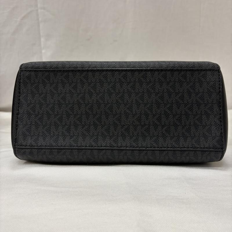 マイケルコース MICHAEL KORS ショルダーバッグ ショルダーバッグ 2WAY ショルダーバッグ ハンド シアラ ミディアム サッチェル CIARA MD MESSENGER 35f9sc6m2b MKシグネチャー - 無地 X ロゴ、文字 黒 / ブラック / black X ダークグレー / ダークグレー / レディース USED 古着 中古 50166639