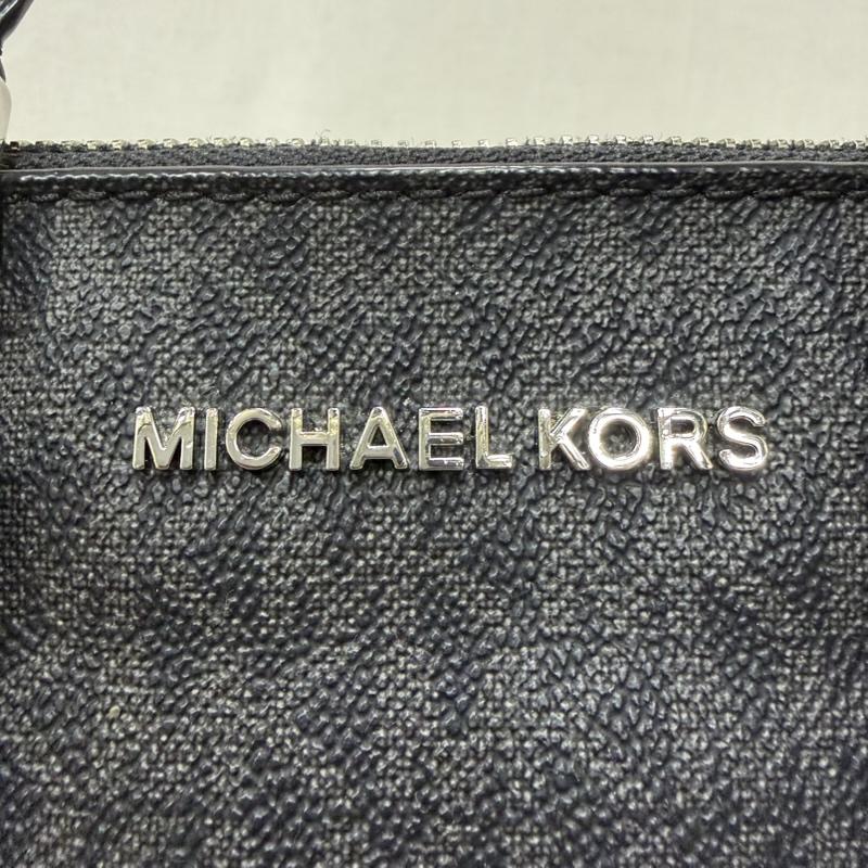 マイケルコース MICHAEL KORS ショルダーバッグ ショルダーバッグ 2WAY ショルダーバッグ ハンド シアラ ミディアム サッチェル CIARA MD MESSENGER 35f9sc6m2b MKシグネチャー - 無地 X ロゴ、文字 黒 / ブラック / black X ダークグレー / ダークグレー / レディース USED 古着 中古 50166639