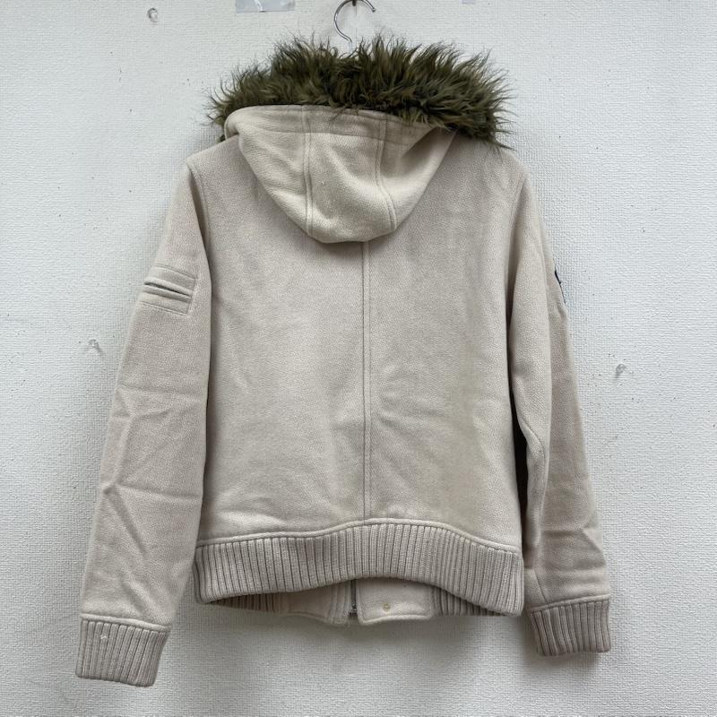 291295オム 291295＝homme ジャケット、上着 ジャンパー、ブルゾン フェイクファー フード ブルゾン N-2B ダッフルコート ジャケット 2 アイボリー / アイボリー / メンズ USED 古着 中古 50166641