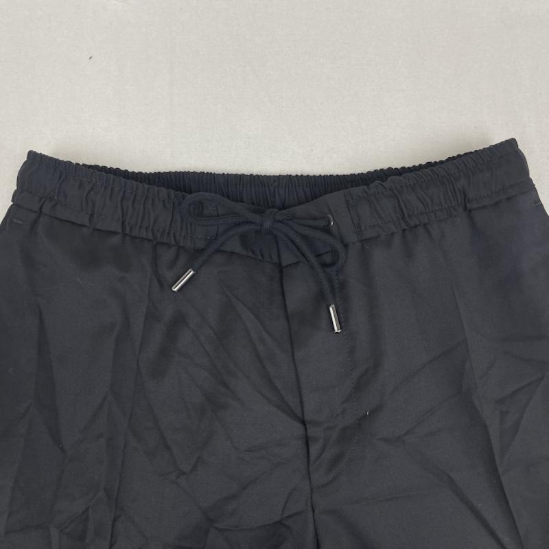 ヒューゴボス HUGO BOSS パンツ ワークパンツ、ペインターパンツ テーパード シルエット イージー スラックス パンツ 28インチ 黒 / ブラック / black メンズ USED 古着 中古 50166644
