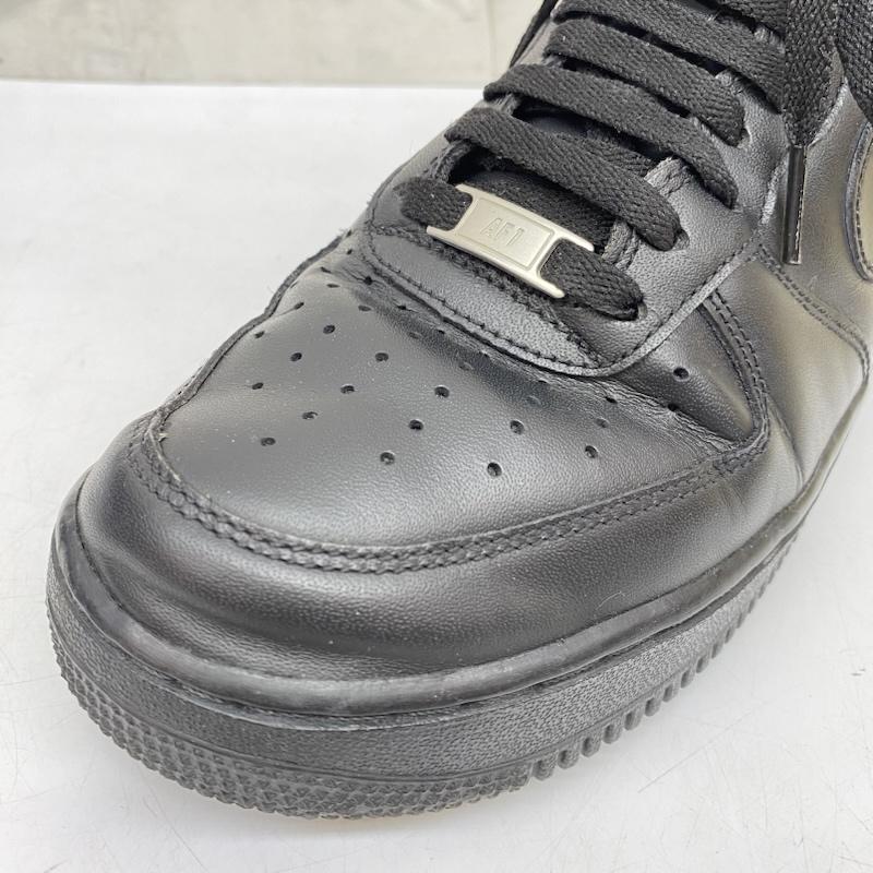 ナイキ NIKE スニーカー スニーカー AIR FORCE 1 LOW 07 エアフォース1 315122-001 27.0cm 黒 / ブラック / black メンズ USED 古着 中古 50166649
