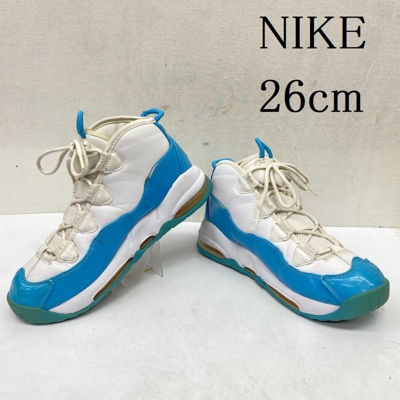 ナイキ NIKE スニーカー スニーカー エアマックス アップテンポ Air Max Uptempo 95 Blue Fury CK0892-100 26.0cm 白 / ホワイト / white X 水色 / ライトブルー / メンズ USED 古着 中古 50166654